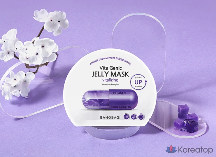 Тканевая маска для лица Banobagi Vitagenic Jelly Mask Vitalizing, 30 мл, 10 шт., фото 3