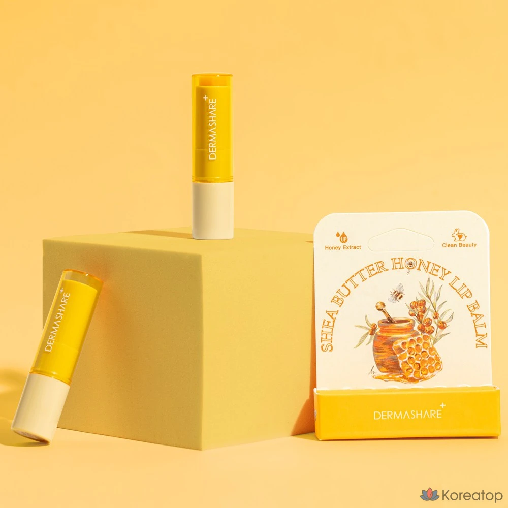 Высокоувлажняющий бальзам для губ с маслом ши и медом, бесцветный, 3,8 г, 1 шт., фото 3