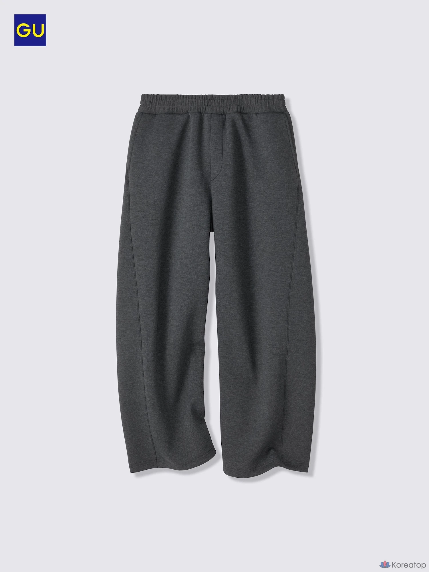 Брюки Uniqlo Smooth Sweat Barrel Leg Pants