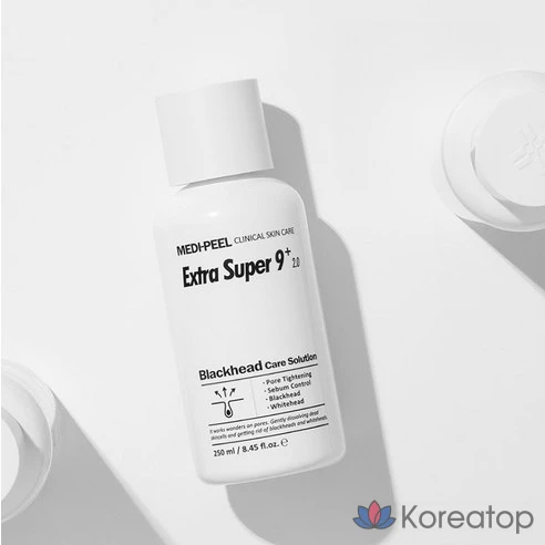 Очищающее средство для удаления чёрных точек Medi-Peel Extra Super 9 Plus 2.0, 250 мл