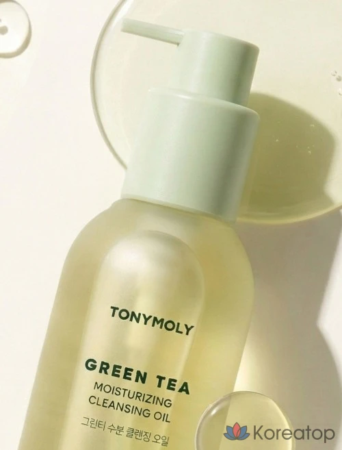 Гидрофильное масло Tony Moly Green Tea Moisture Cleansing Oil, 200 мл, 1 шт.