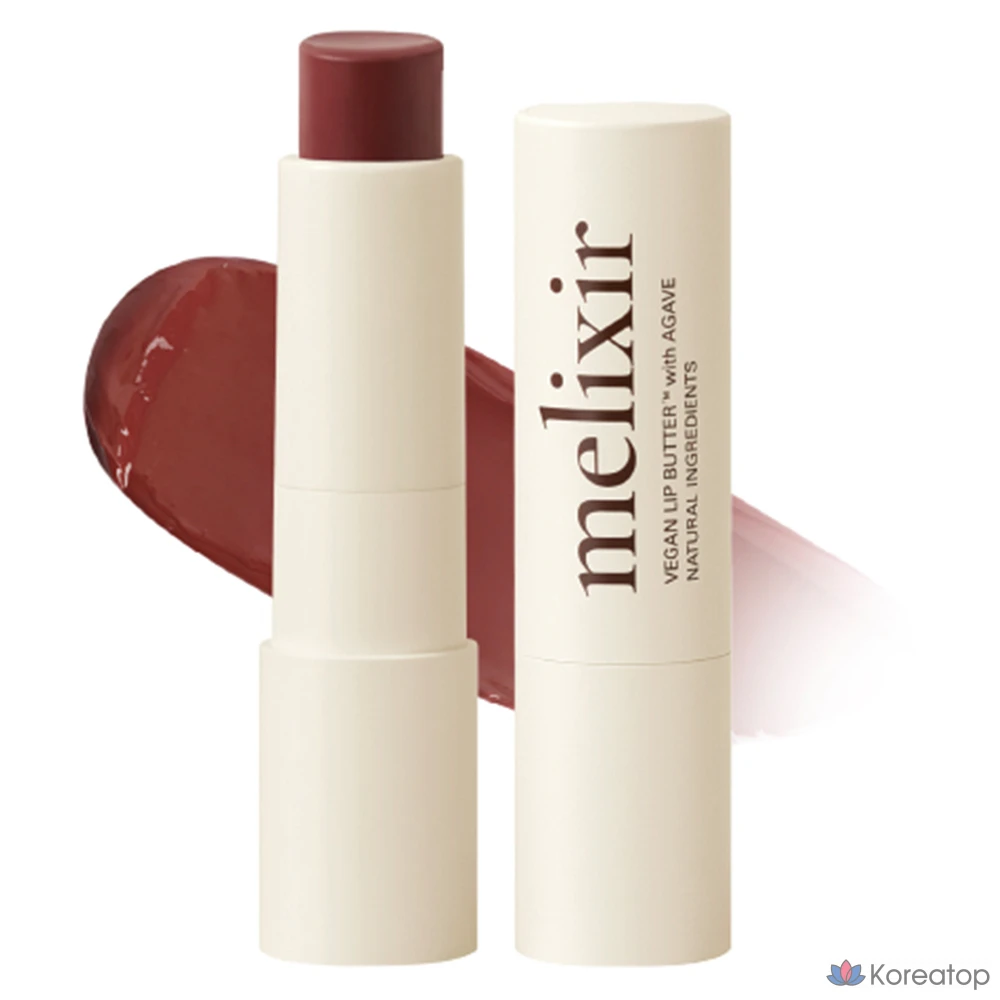 Бальзам для губ Melixir Lip Butter, оттенок Vintage Red, 3.9 г, 1 шт.