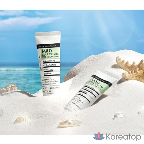 Солнцезащитный крем Dermafactory Mild Cypress SPF50+ PA++++