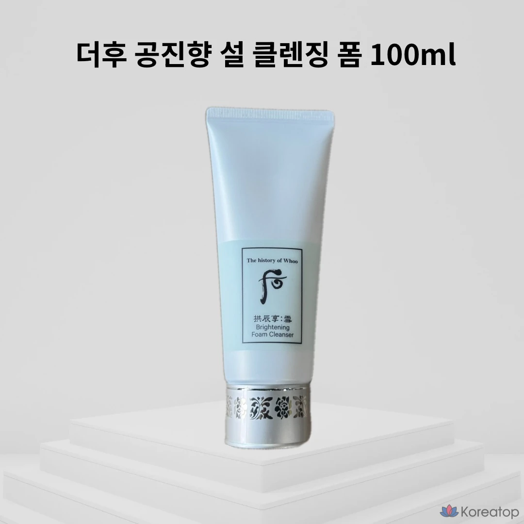 Очищающая пенка для лица The Whoo Gongjinhyang Seol, 100 мл, 1 шт.