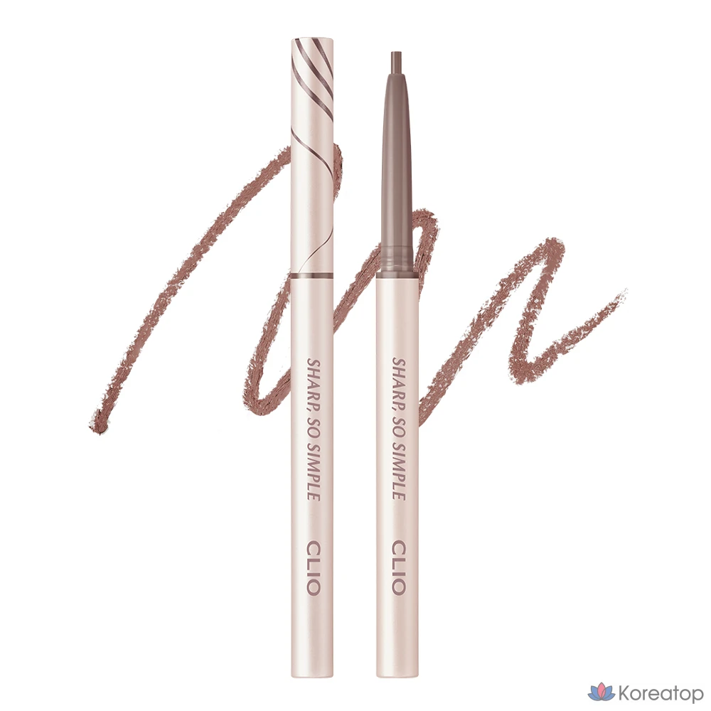 Карандаш для глаз Clio Sharp So Simple Waterproof Pencil Liner 24AD, оттенок 13 Roasted Pink, 1 шт.