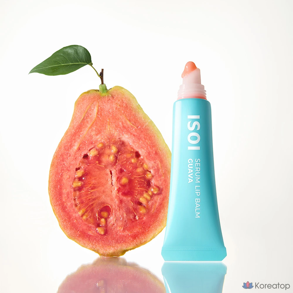 Isoi Serum Бальзам для губ Гуава, 10 г, 1 шт., без запаха