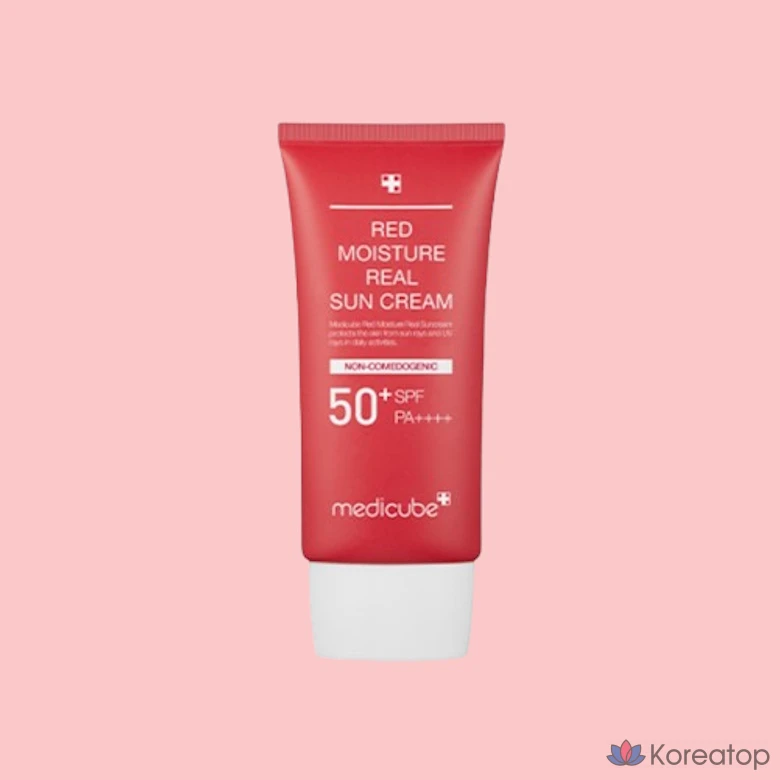 Солнцезащитный крем Medicube Red Moisture Real Sunscreen, 50 мл, 1 шт.