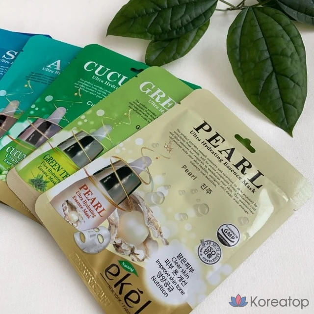 Тканевая маска для лица Ekel Ultra Hydrating Essence Mask Red Ginseng, 1 шт.
