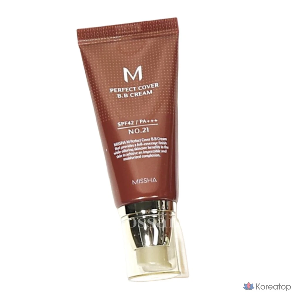 BB-крем Missha M Perfect Cover Red BB Sunscreen № 21, 50 мл, 1 шт.