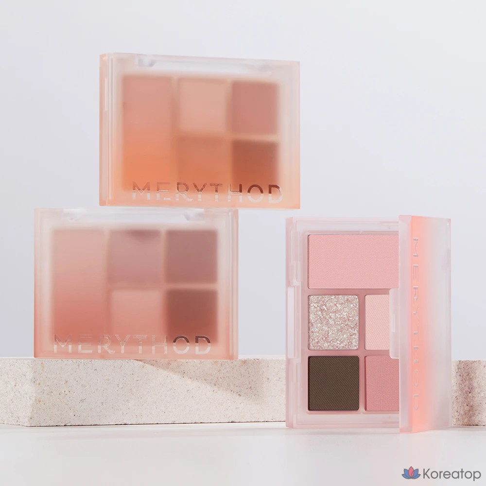 Палитра для размытия оттенков Merythod Blurring Multi Palette, 03 Rose Gardening, 1 шт.
