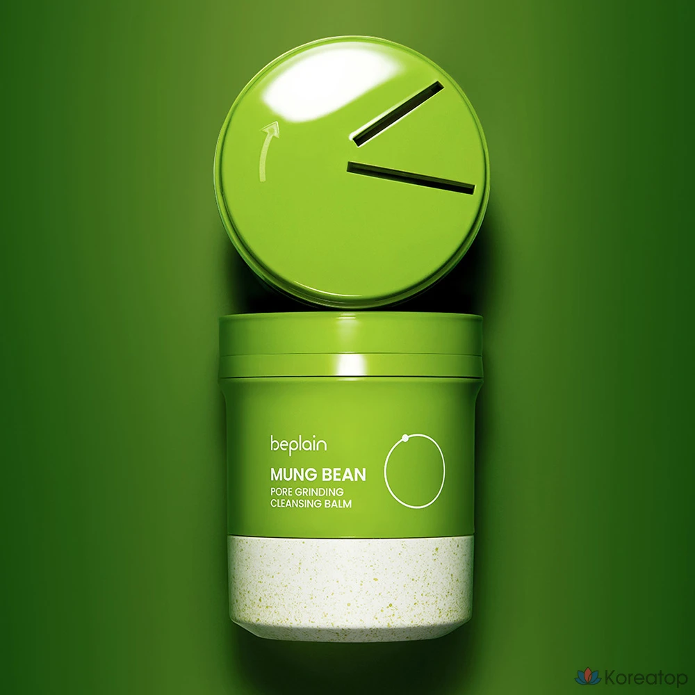 Очищающий бальзам для лица B.Plain Mung Bean Pore Grinding Cleansing Balm, 1 шт., 100 мл, фото 3