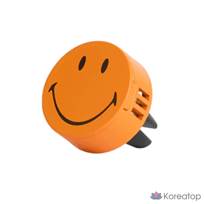 Ароматизатор для автомобиля Oh, Scent! Smiley, оттенок Orange Leaf, 1 шт.