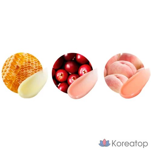 Бальзам для губ A'Pieu Honey & Milk Daily Lip Mask, оттенок Peach, 6 г, 6 шт., фото 3