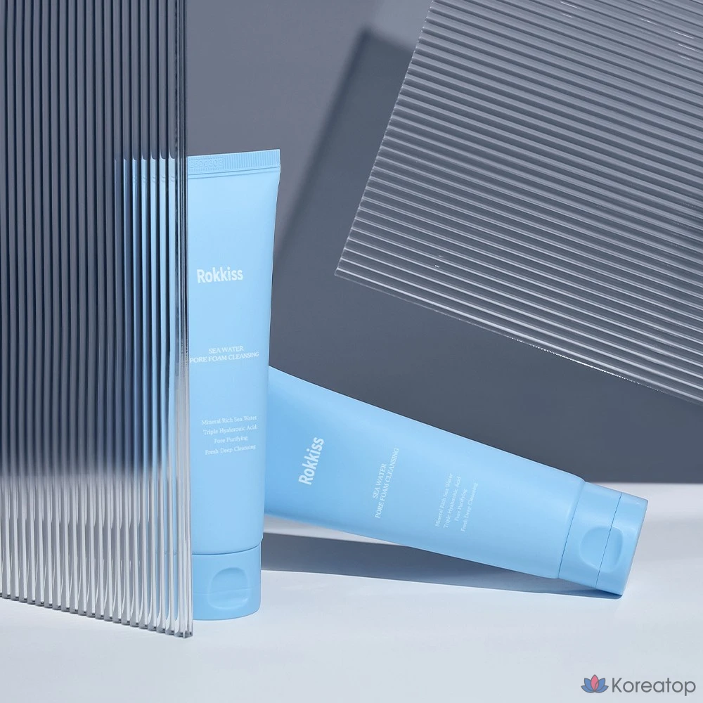 Очищающая пенка для лица Rokkiss Sea Water Pore Foam Cleansing, 120 мл, 1 шт.