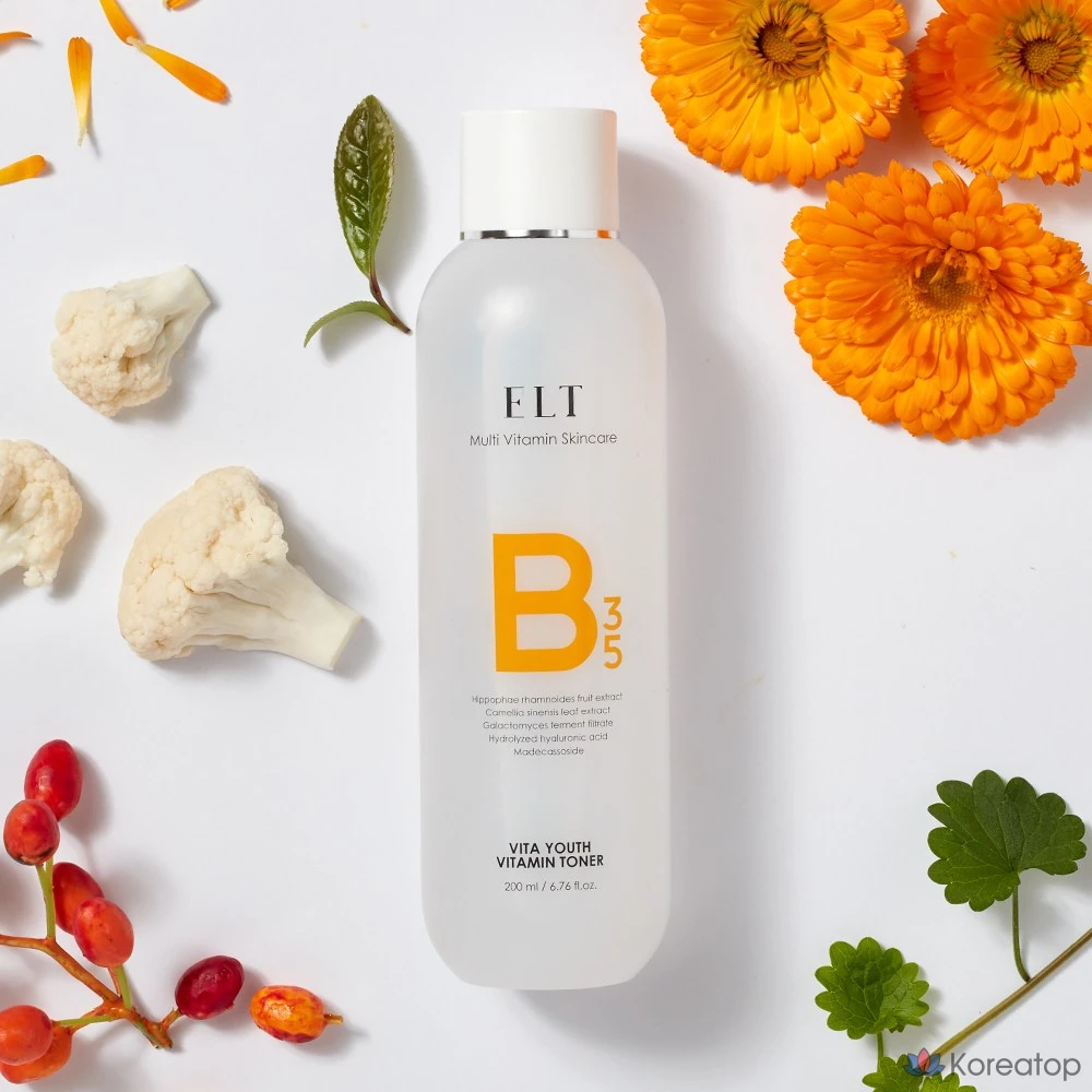 Увлажняющий тоник ELT Vitayous с витаминами B3 и B5, 200 мл, 1 шт.