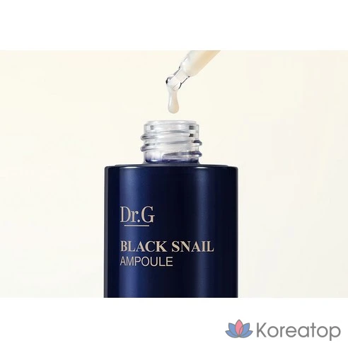 Dr. G Black Snail Prestige Тонер + Эмульсия + Ампула + Крем 50 мл + Набор из 4-х пакетов для покупок