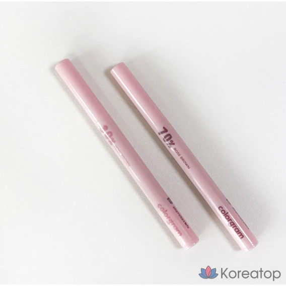 Лайнер для глаз Colorgram Contour Creator Liner, оттенок 07 30% Rose Brown, 0.5 г, 1 шт.