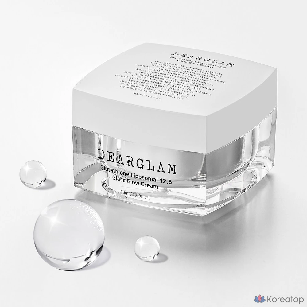 Крем Dear Glam Glutathione Liposome, 12,5 флаконов, 1 шт., 50 мл
