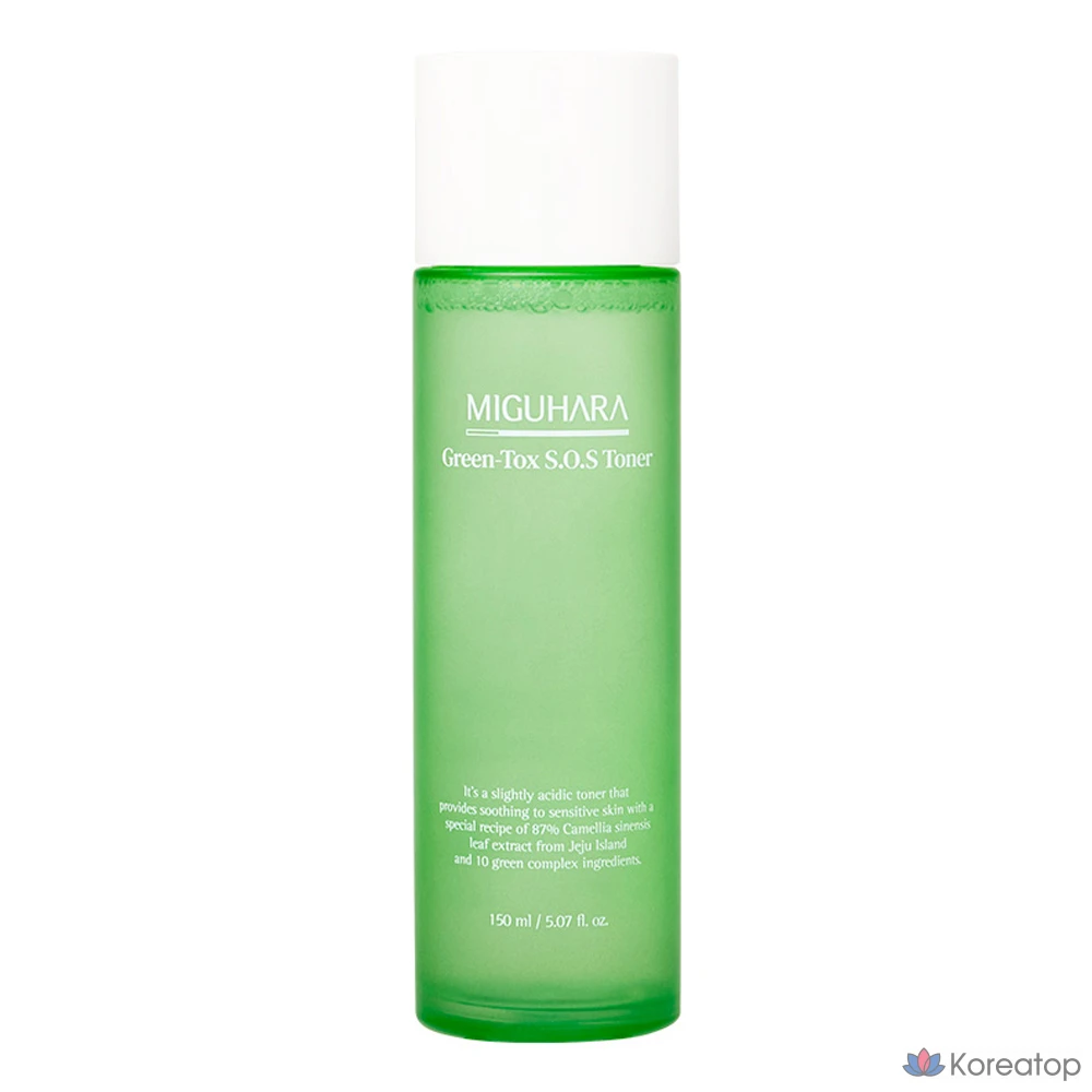 Тоник Miguhara Green Tox SOS, 1 шт., 150 мл