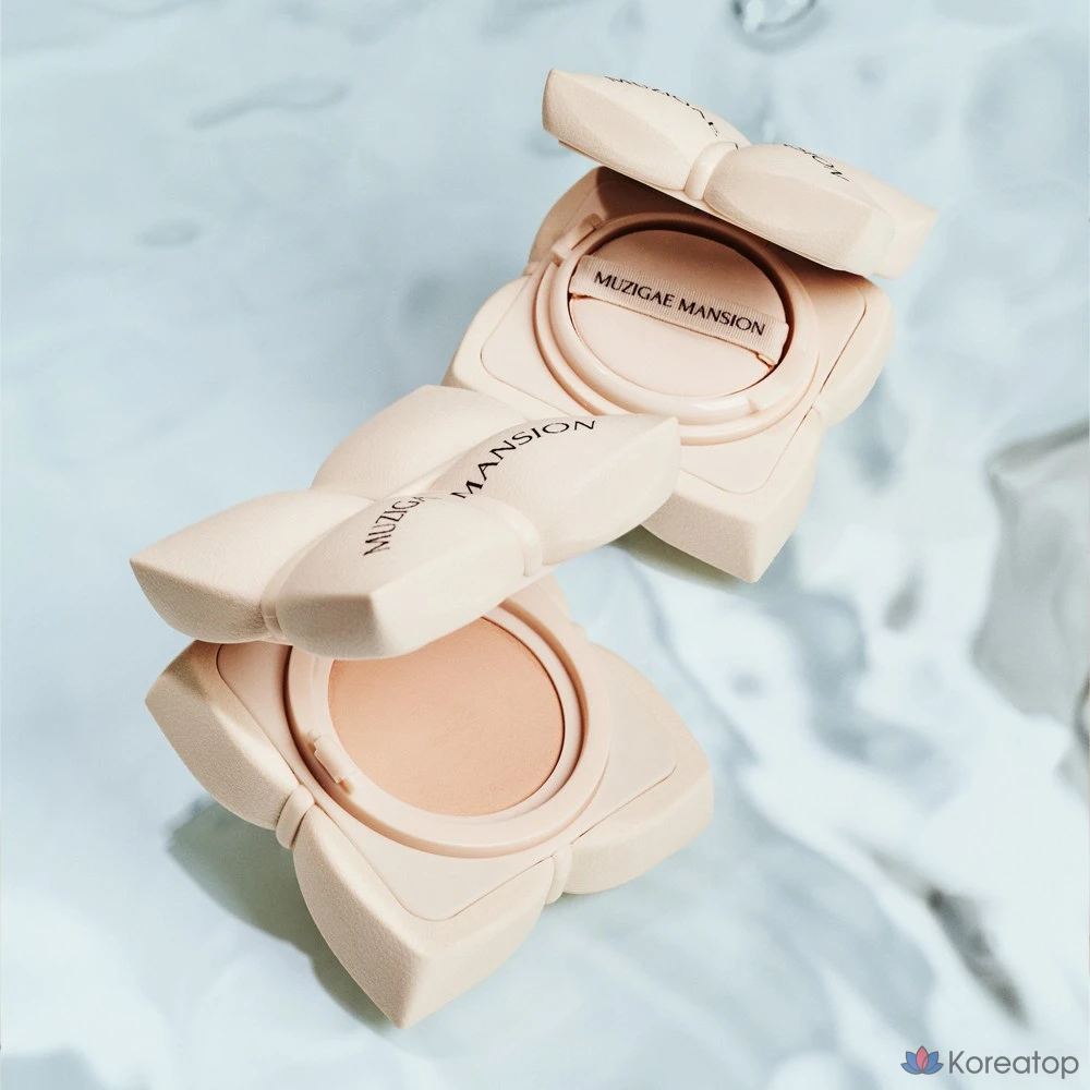 Кушон Muzigae Mansion Slick Water Cushion, оттенок N19, 15 г, 1 шт., фото 3