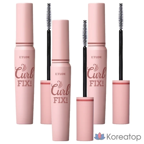 Тушь для ресниц Etude NEW Curl Fix, 8 г, Коричневый цвет, 1 шт