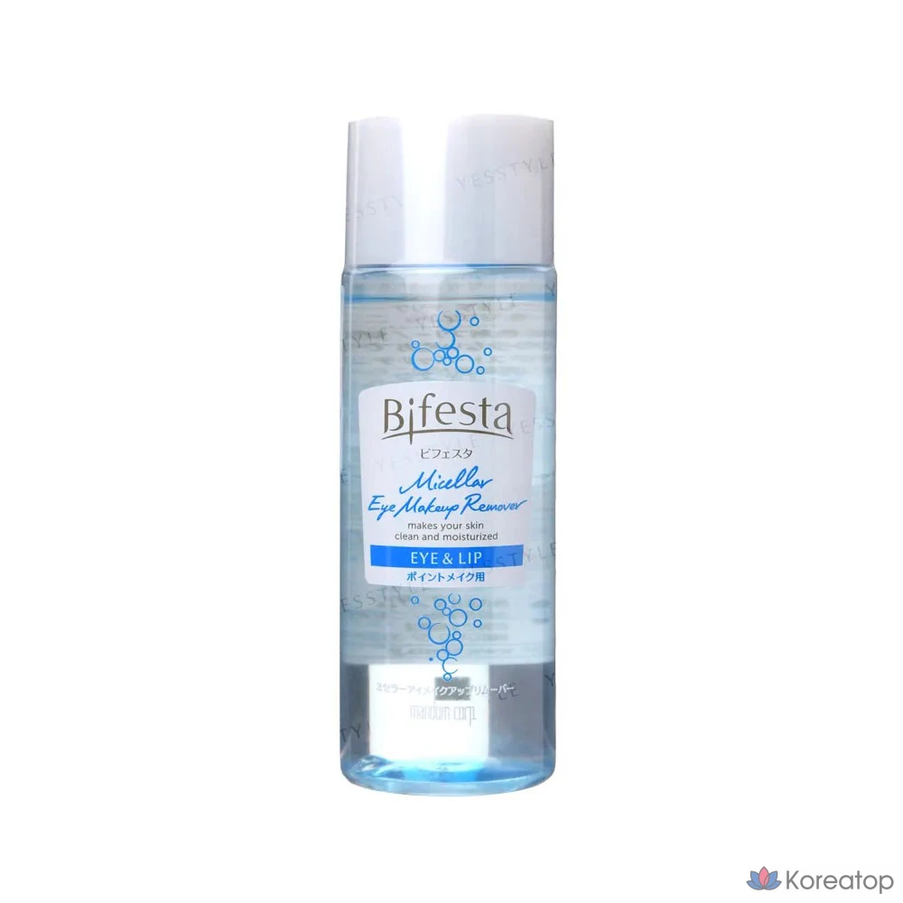 Средство для снятия макияжа с губ и глаз Bifesta с низким уровнем раздражения, 145 мл, 1 шт., фото 2