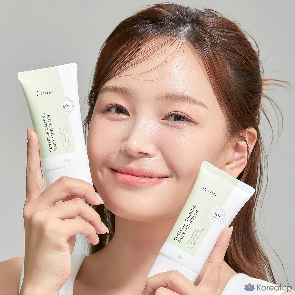 Солнцезащитный крем 9wishes Iunik Centella Calming Daily Sunscreen, 60 мл, 1 шт.