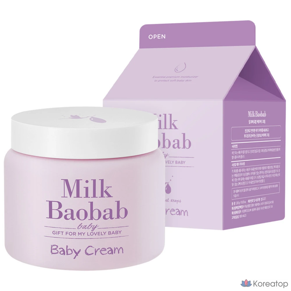 Детский крем «Milk Baobab», 280 г, 1 упаковка