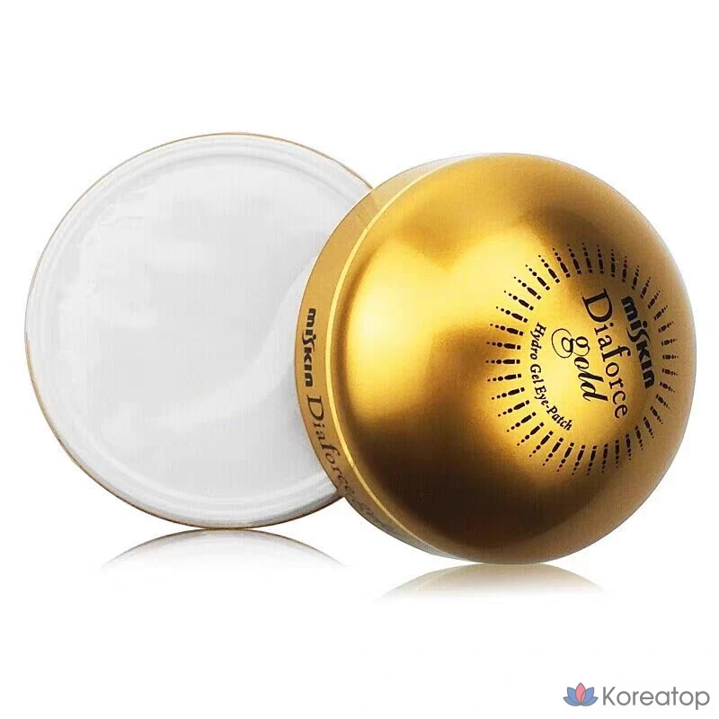 Патчи для глаз Petitfee Gold Diamond Eye Patch, 60 шт.