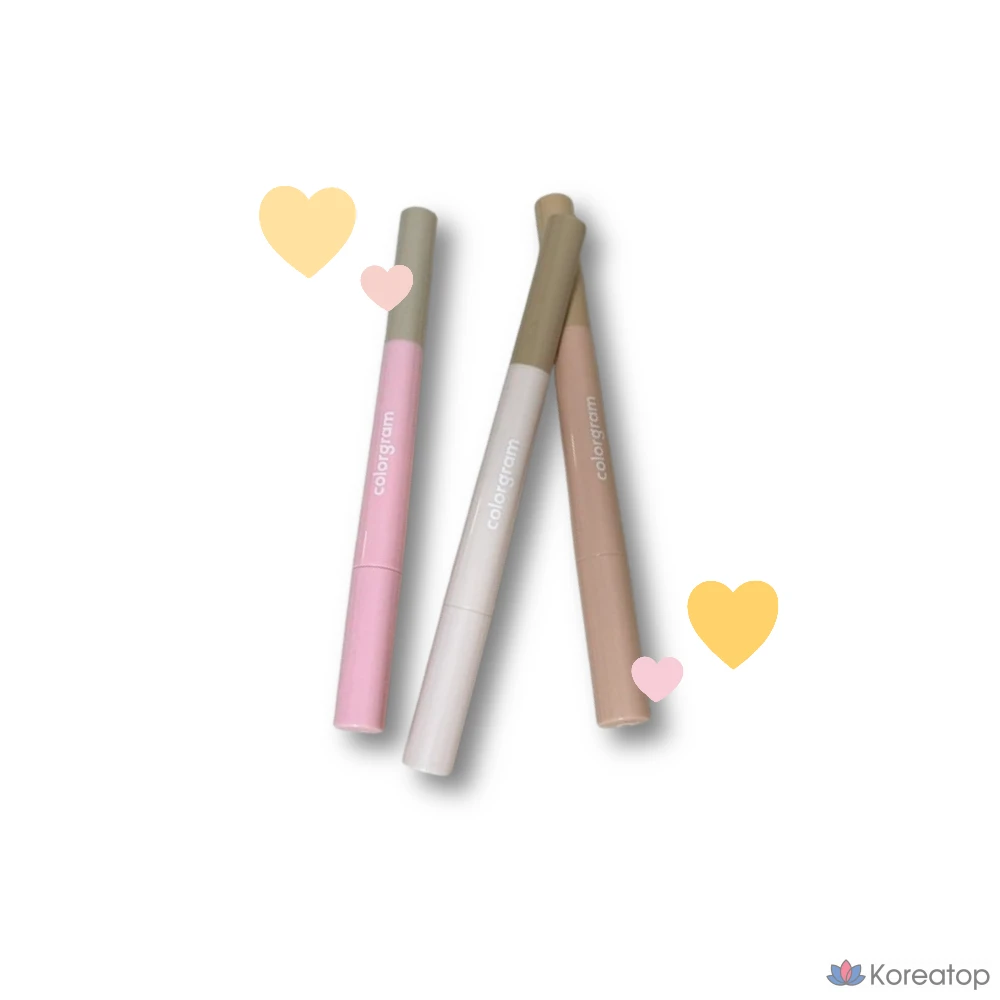 Универсальный карандаш для губ Colorgram, № 2, холодный розовый (розовый с одним шариком + коричневый с одним шариком), 1 шт.