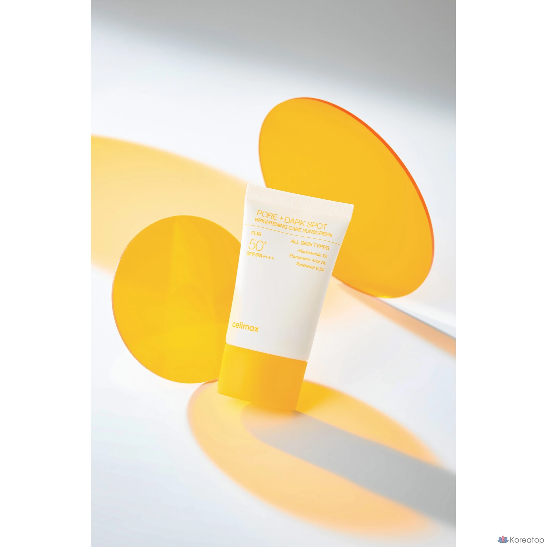 Солнцезащитный крем Celimax Brightening Pore Spot Sun Cream SPF50+ PA++++, 50 мл, 1 шт.