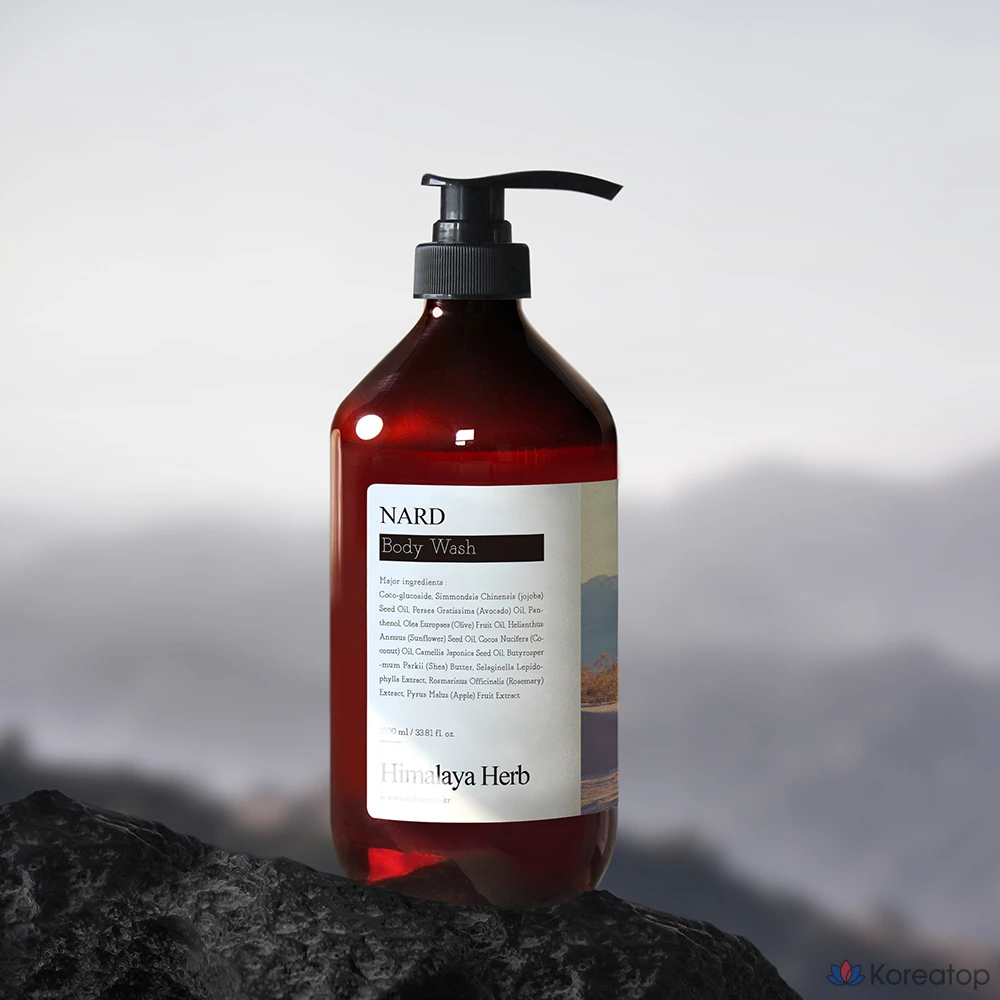 Парфюмированный гель для душа NARD Refresh со свежей лавандой, 1 л, 1 шт.