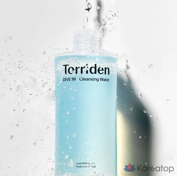Очищающая вода Torriden Dive-in с низкомолекулярной гиалуроновой кислотой, 400 мл, 1 шт.