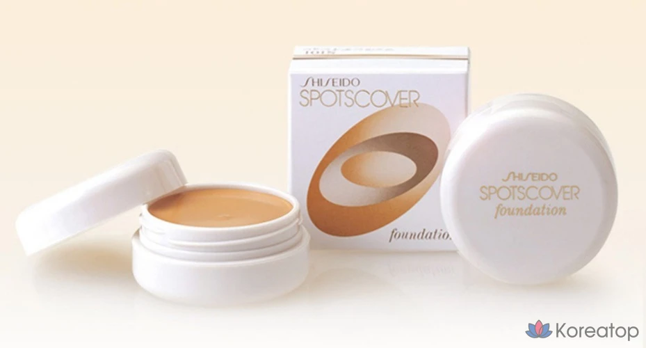 Тональный крем Shiseido Spot Cover Foundation, оттенок S100, 20 г, 1 шт.