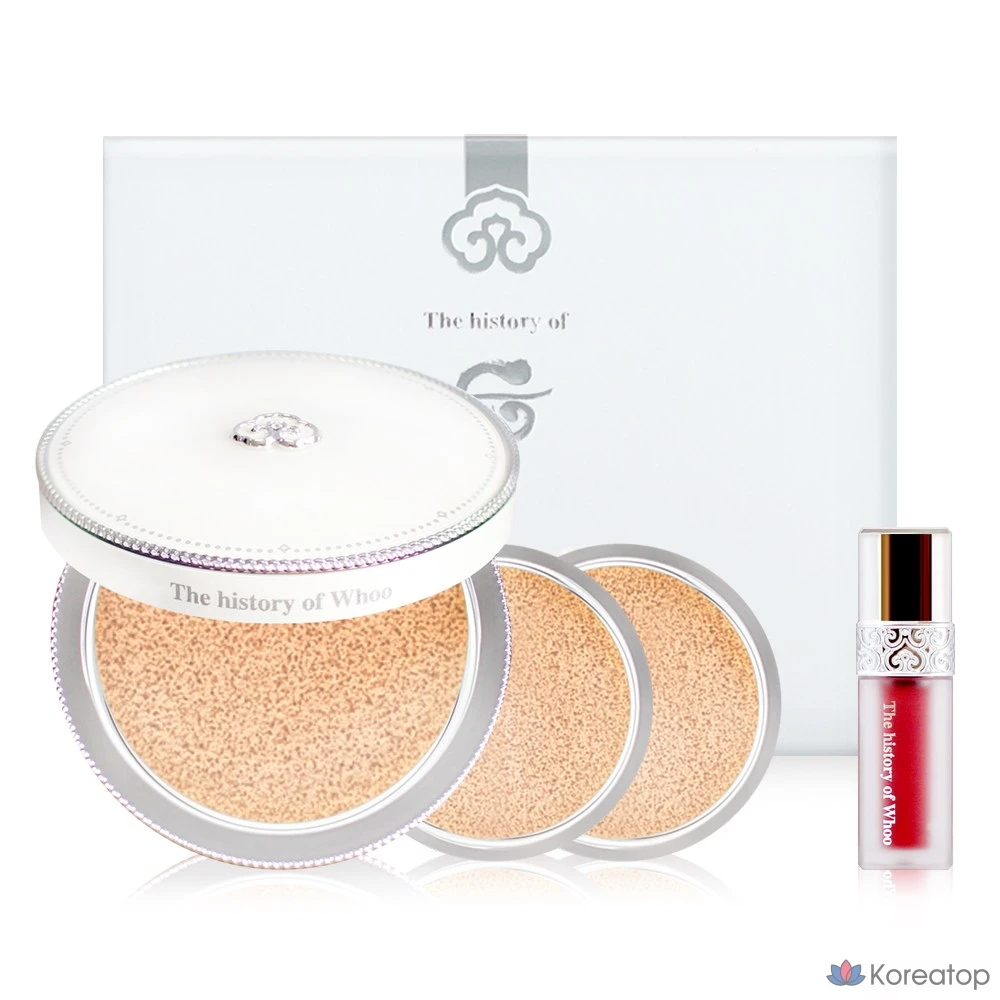 Кушон THE HISTORY OF WHOO Whitening Moisture Glow Cushion, оттенок 21, 1 шт.
