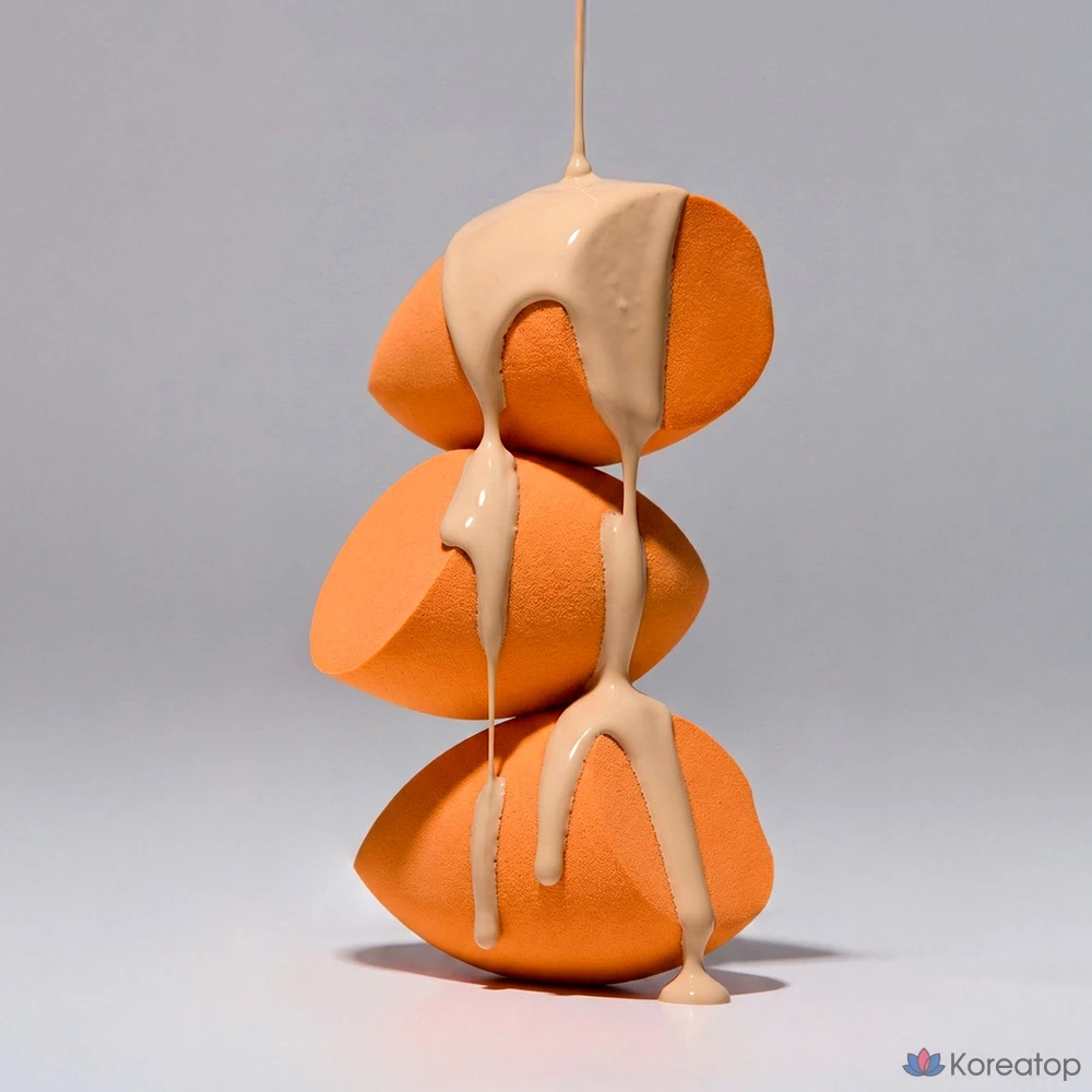 Косметическая пуховка с GRAFEN-овым краем и скошенными краями, 1 шт.