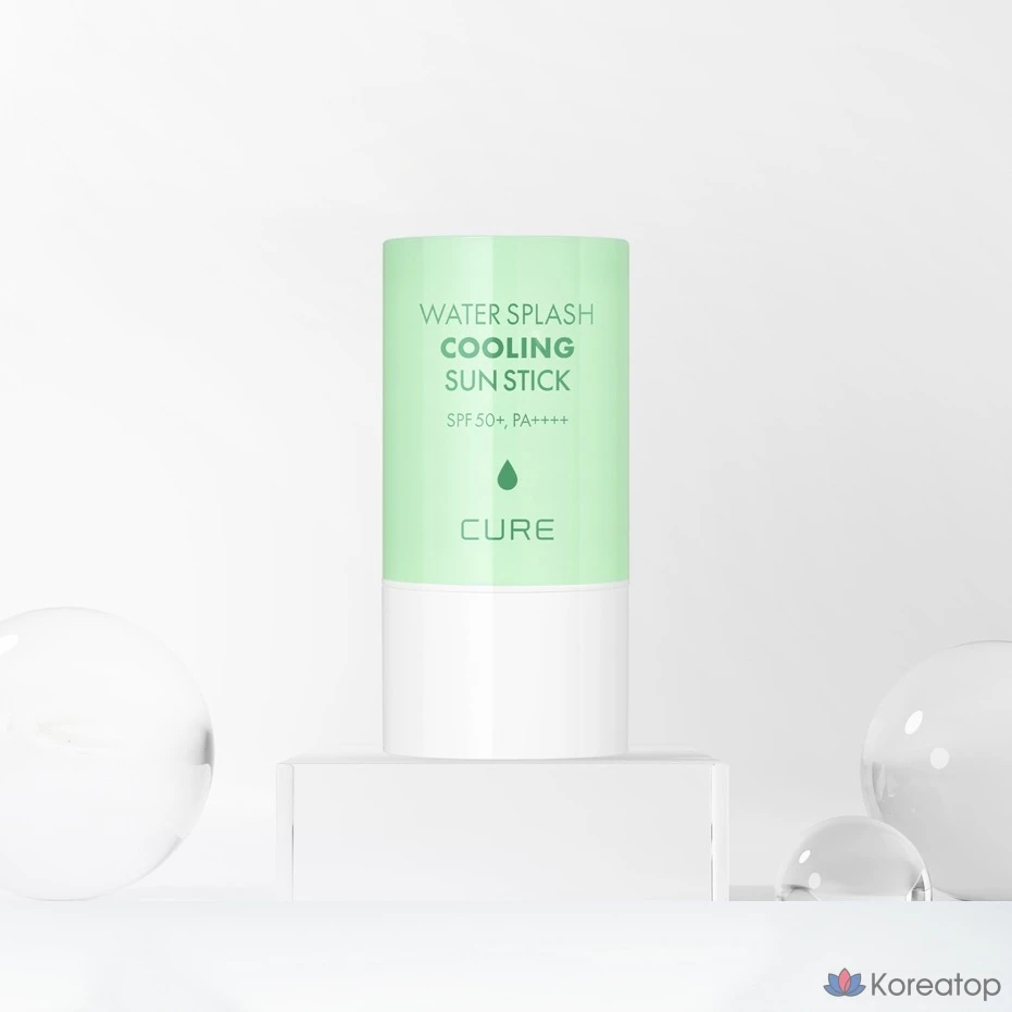 Солнцезащитный стик KIM JEONG MOON Aloe Cure Water Splash Cooling Sun Stick SPF50+ PA++++, 100 мл, 23 г, 1 шт.
