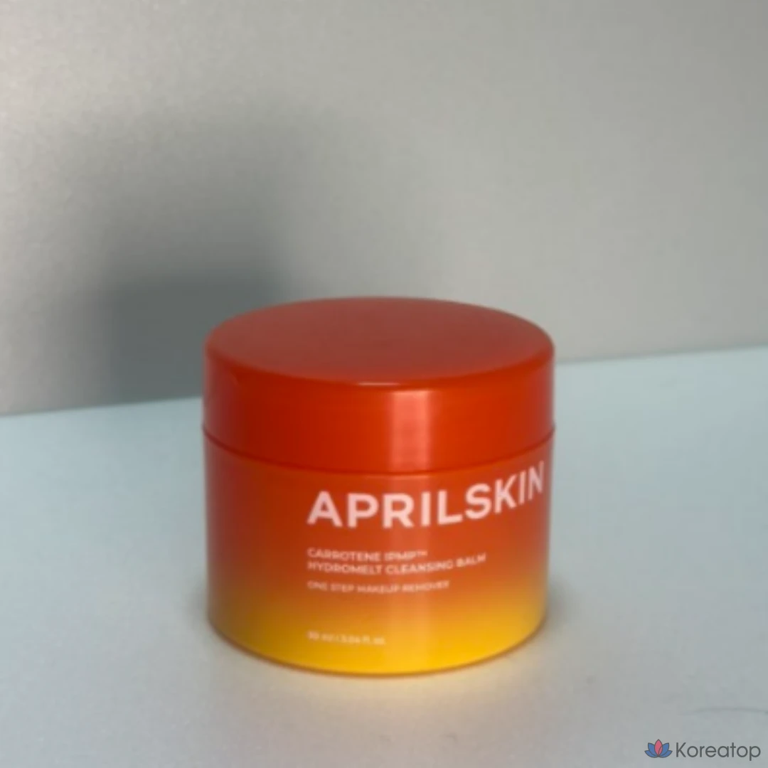 Очищающий бальзам April Skin с морковью, тающий очищающий бальзам с каротином, 90 мл, 1 шт.