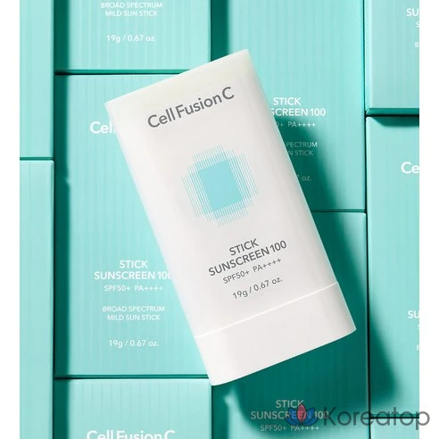 Солнцезащитный стик для лица Cell Fusion C Stick Sunscreen 100 SPF 50+/PA++++, 19 г