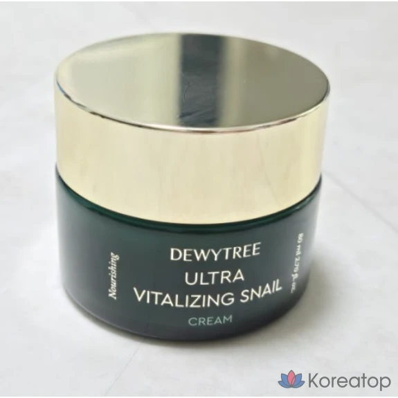 Крем для лица Dewytree Ultra Vitalizing Snail Cream, 1 шт., 80 мл