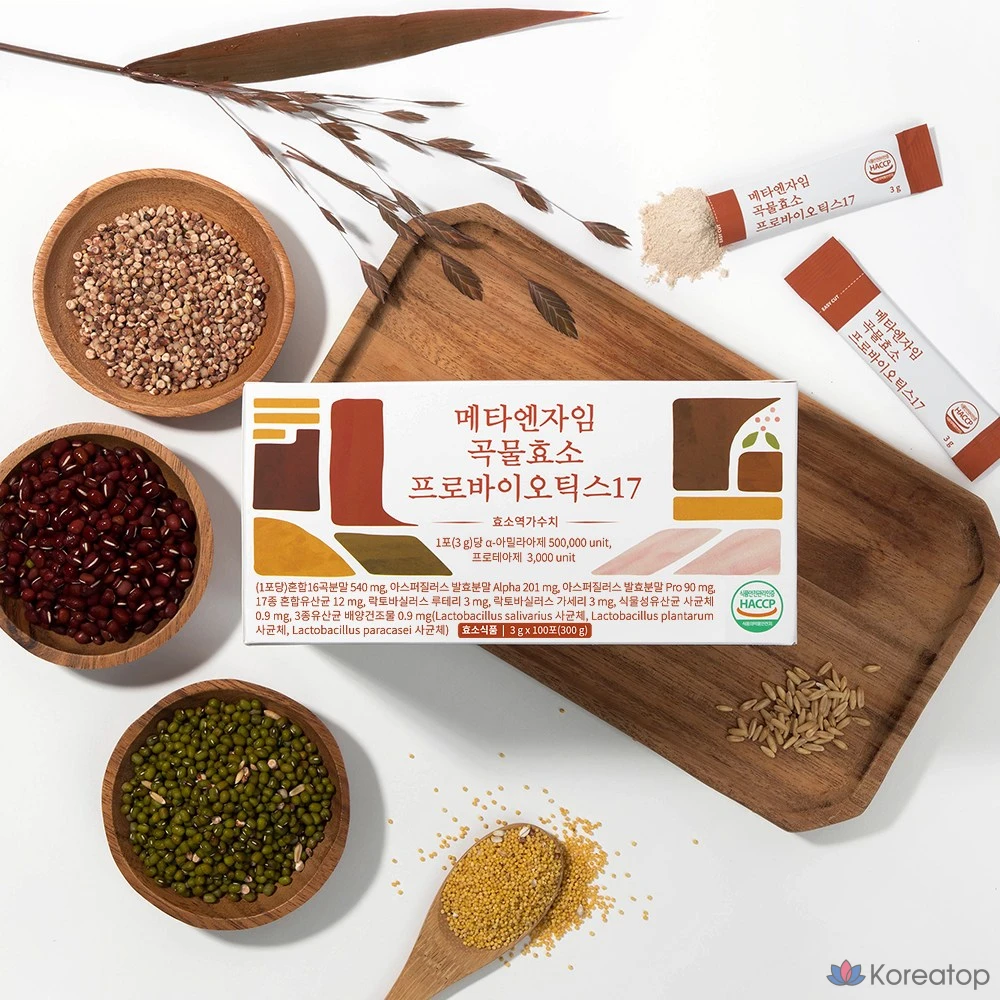 Энзимный комплекс EverBikini Meta Enzyme Grain Enzyme Probiotics 17, 300 г, 1 шт.