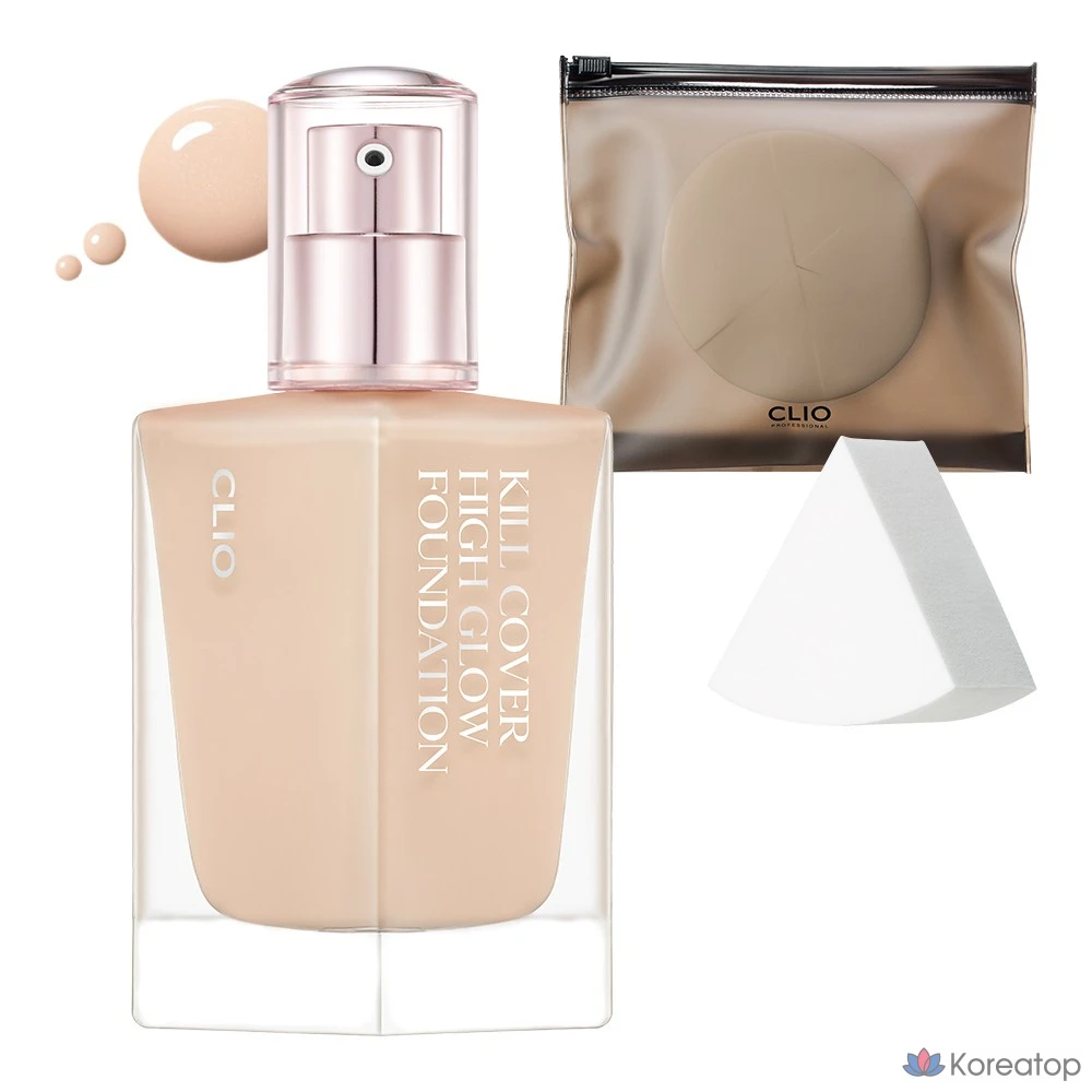 Тональный крем Clio Kill Cover High Glow, 2 шт.