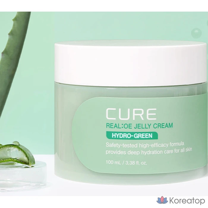 Крем-гель для лица KIM JEONG MOON Aloe Cure Realoe Jelly Cream, 100 мл, 1 шт.