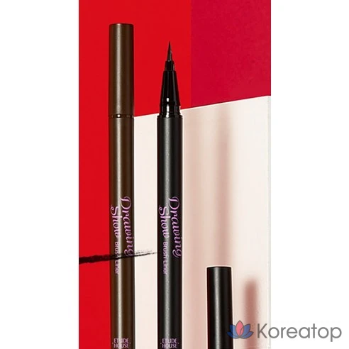 Подводка для глаз Etude Drawing Show Brush Eyeliner Angsim Brown