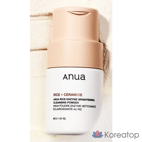 Очищающий порошок с ферментами риса Anua, 1 шт., 40 г