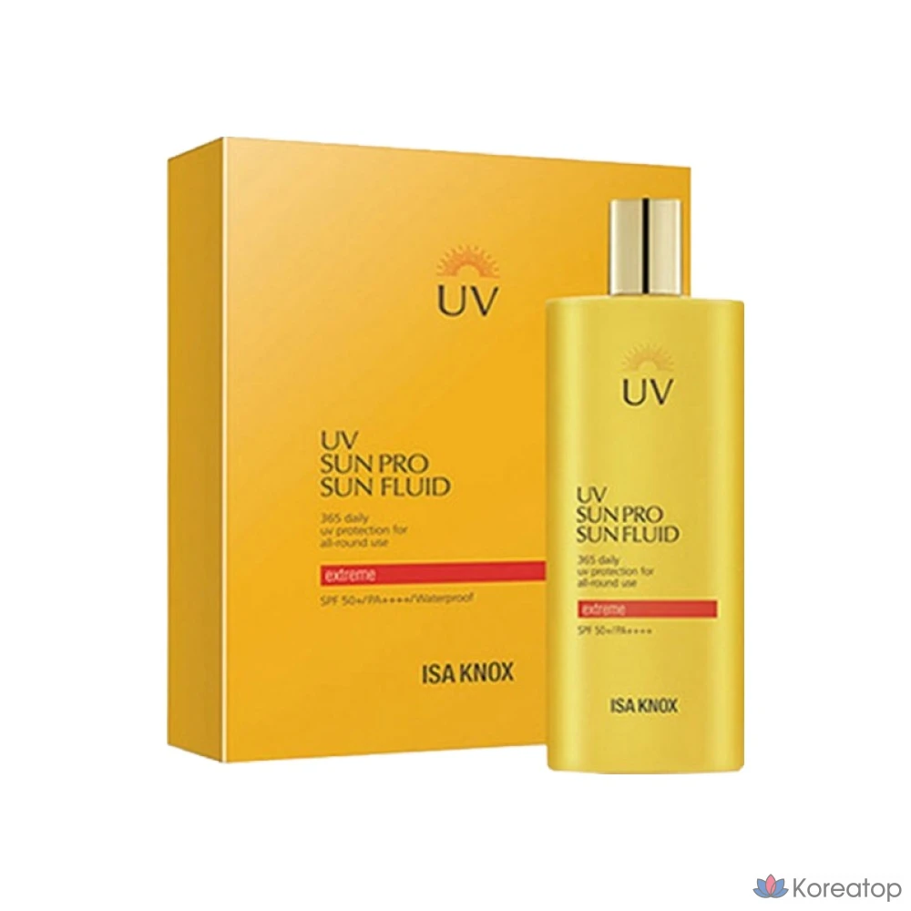 Солнцезащитный флюид Isa Knox UV Sun Pro 365 Extreme Sun SPF50+ PA++++ 100 мл + 70 мл, 170 мл, 1 шт.