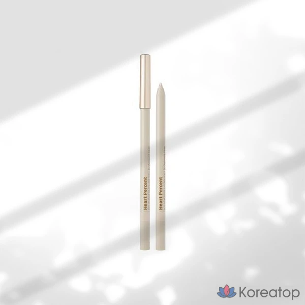 Гелевый карандаш для глаз Heart percent Dot On Mood, 0,5 г, цвет шампанского, 1 шт.