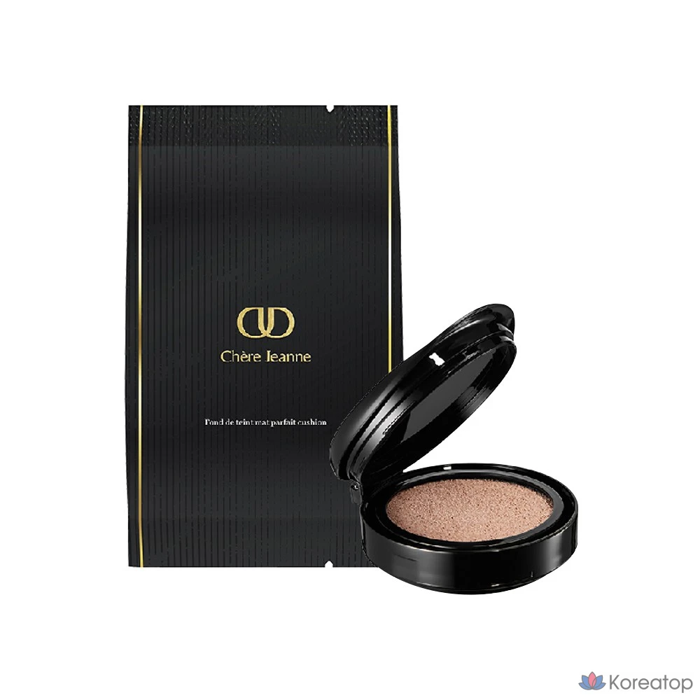 Сменный блок Chere Jeann Fondant Matte Parfait Cushion, 14 г, № 23 Deep, 1 шт.