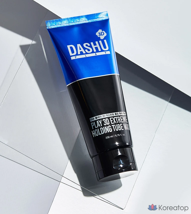 Воск для волос DASHU Play 3D Extreme Holding, 200 мл, 1 шт.
