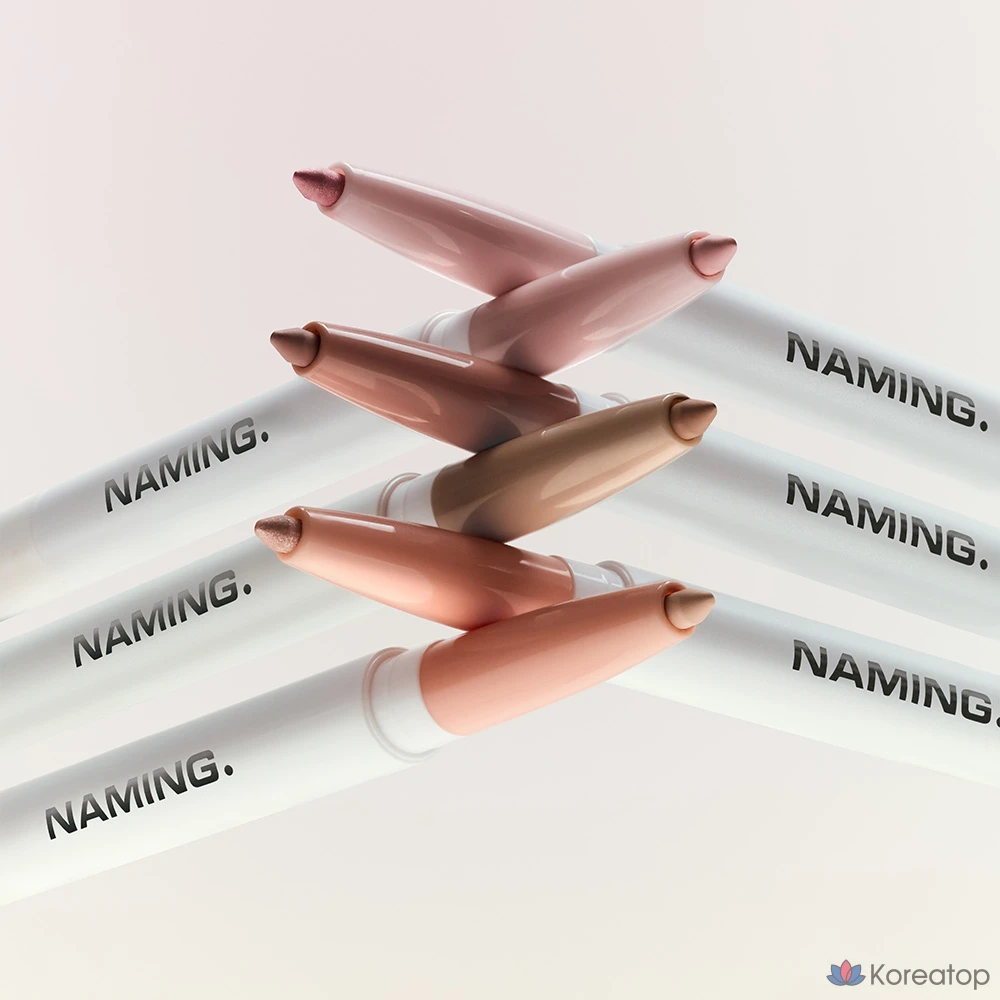 Дизайнерский карандаш для глаз Naming Perfect Tail Eye, двойная подводка, 1 штука, Ombre Nudie, фото 3